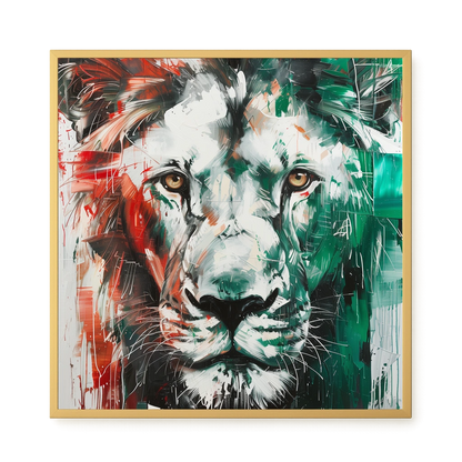 Power Face Canvas Wall Art
