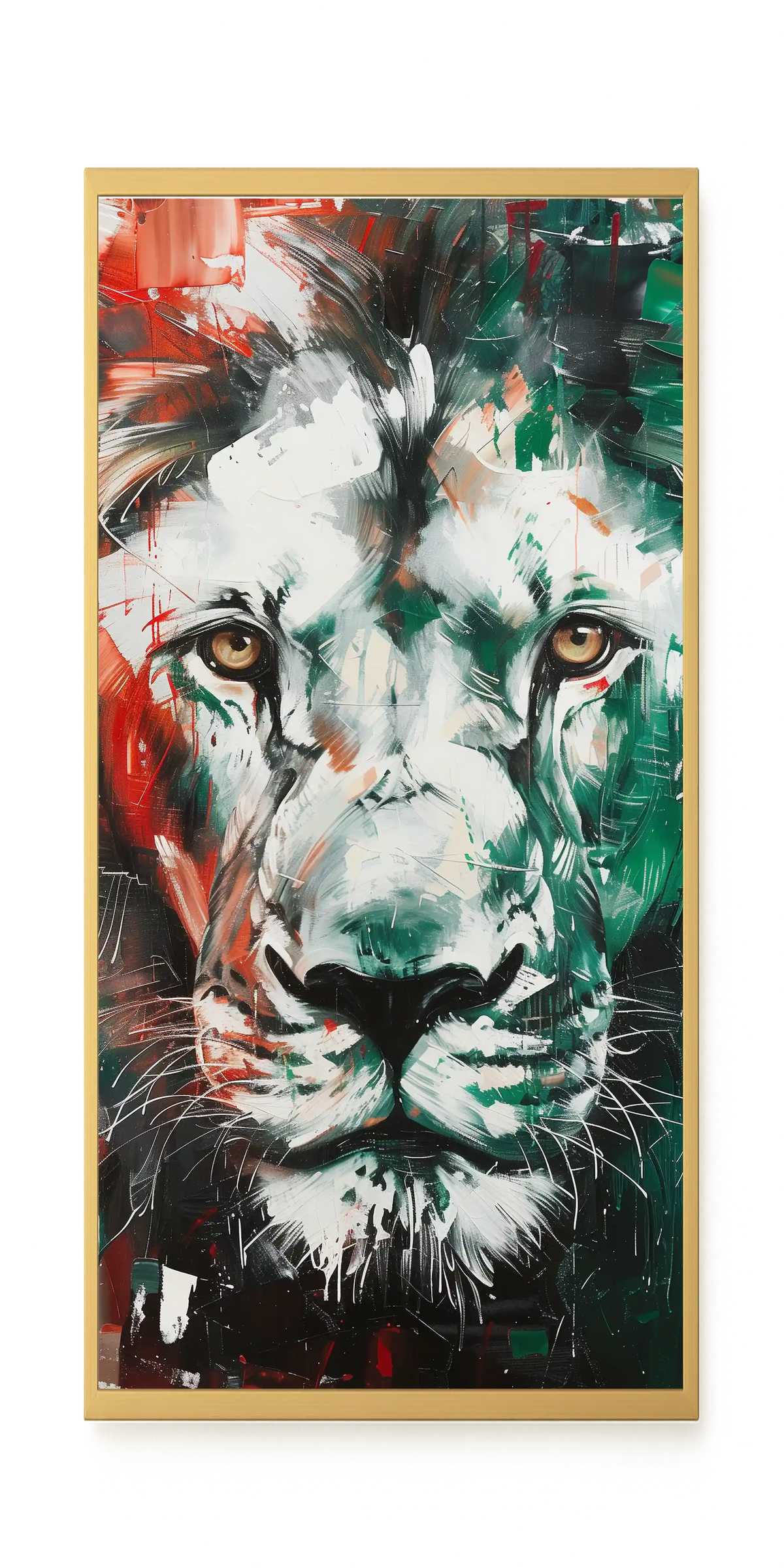 Power Face Canvas Wall Art