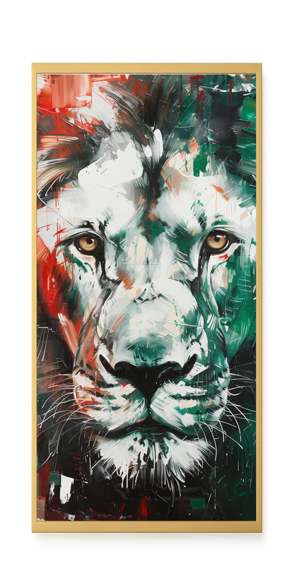 Power Face Canvas Wall Art