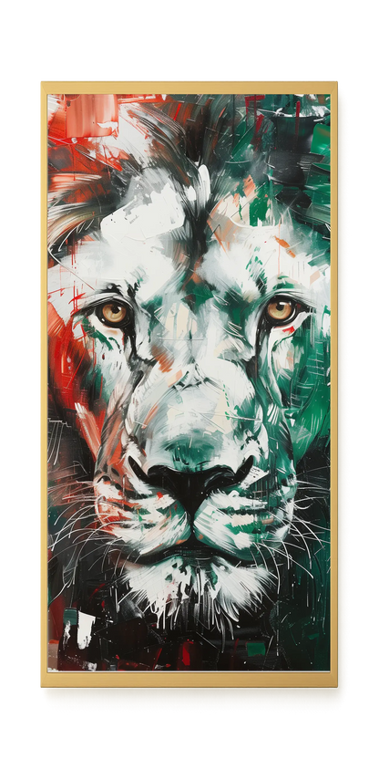 Power Face Canvas Wall Art