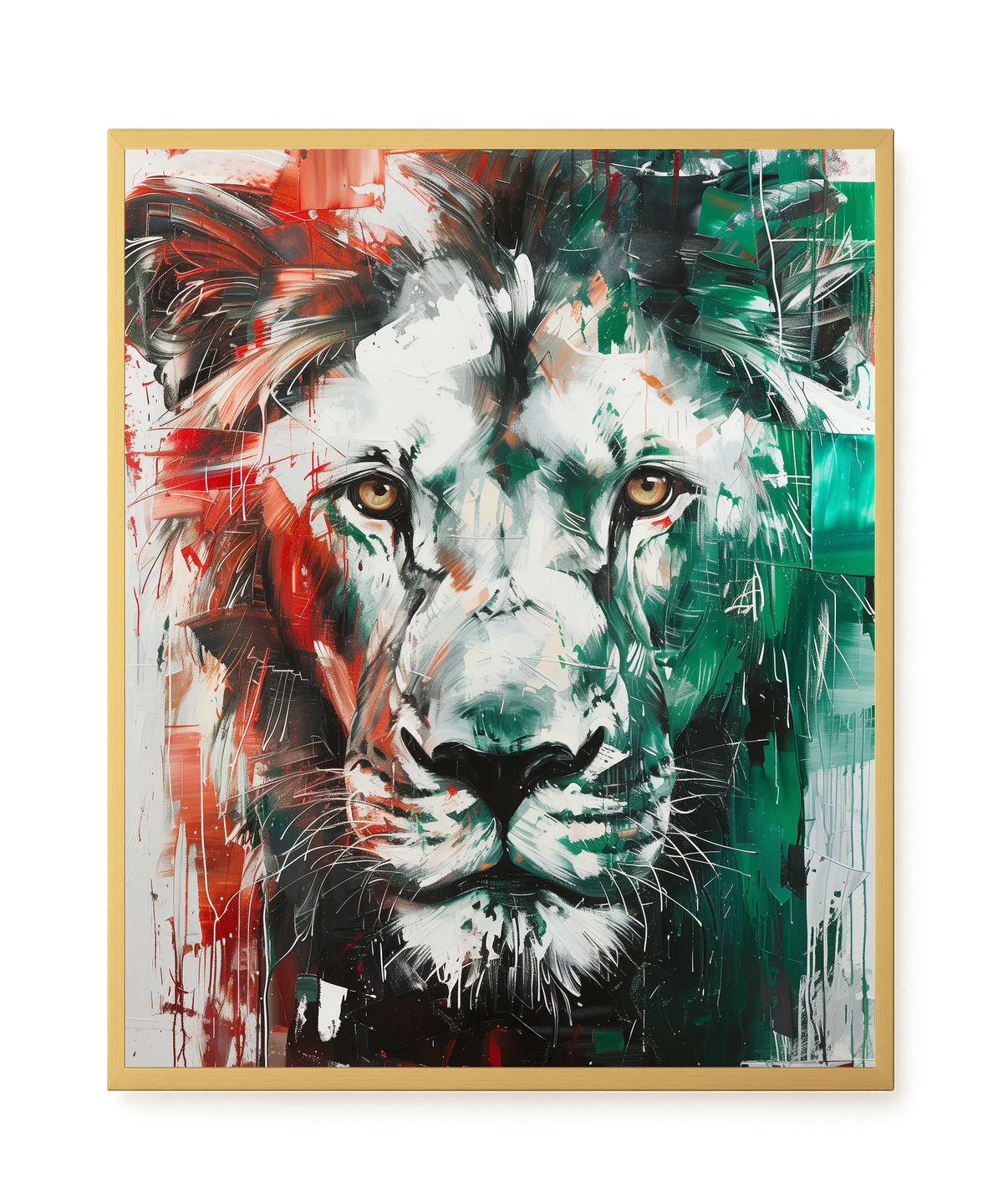 Power Face Canvas Wall Art