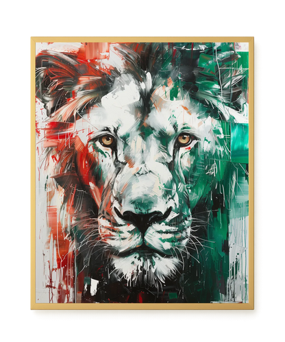 Power Face Canvas Wall Art