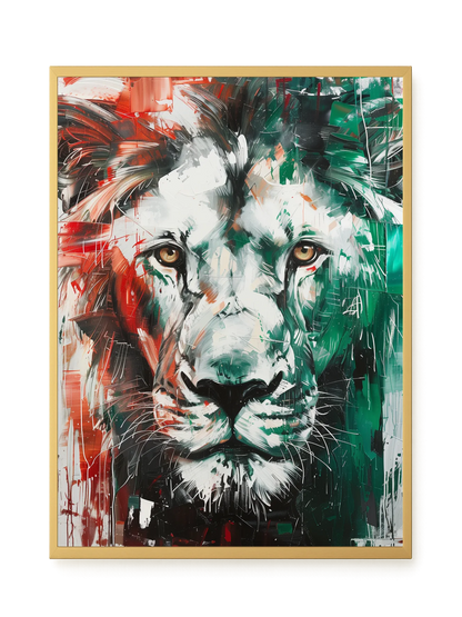 Power Face Canvas Wall Art