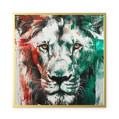 Power Face Canvas Wall Art