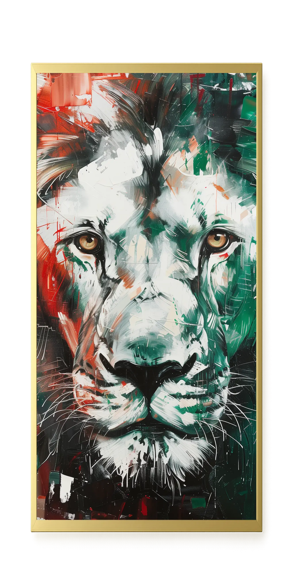 Power Face Canvas Wall Art