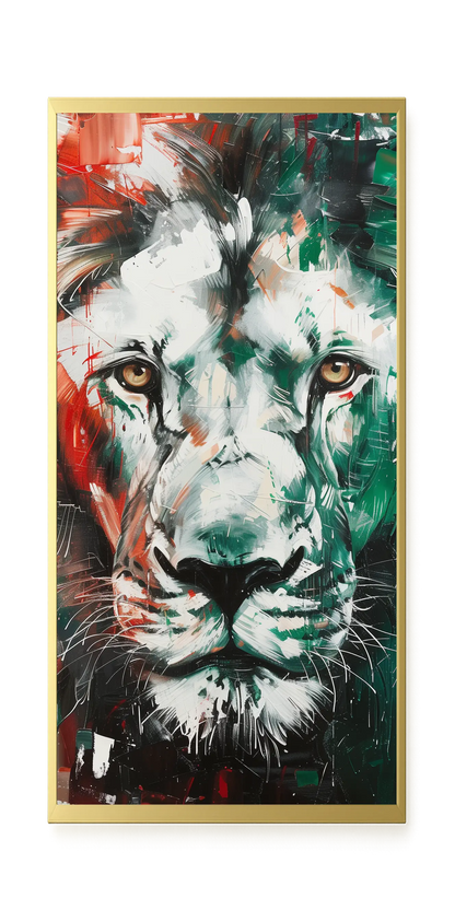 Power Face Canvas Wall Art