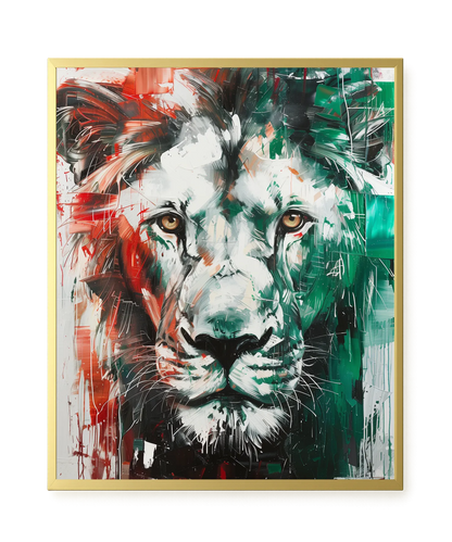 Power Face Canvas Wall Art