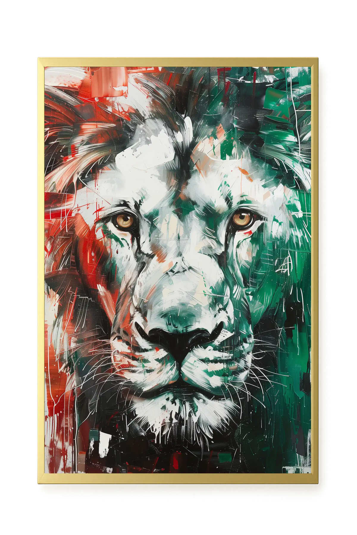 Power Face Canvas Wall Art