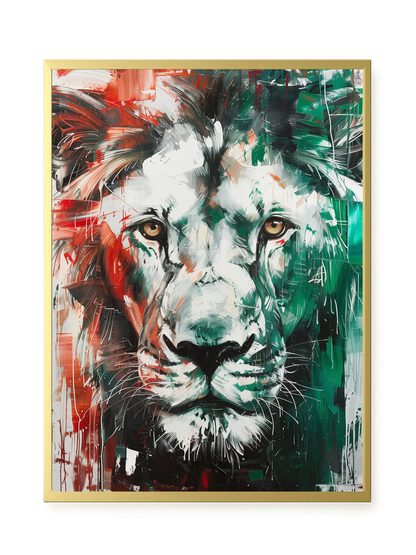 Power Face Canvas Wall Art