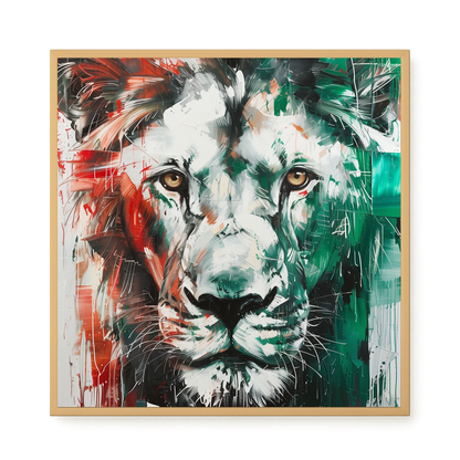 Power Face Canvas Wall Art
