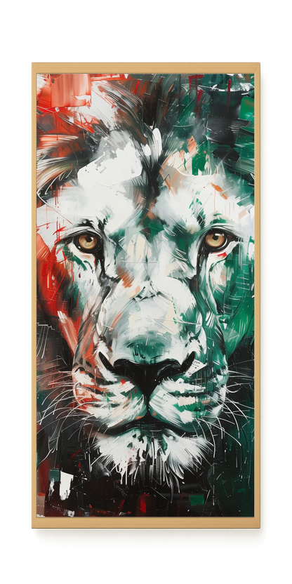 Power Face Canvas Wall Art