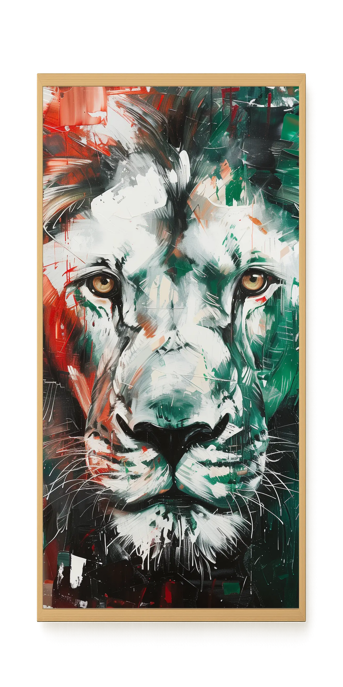 Power Face Canvas Wall Art