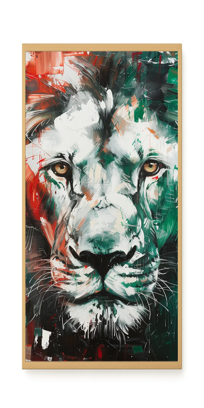Power Face Canvas Wall Art