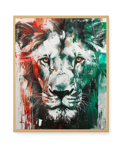 Power Face Canvas Wall Art