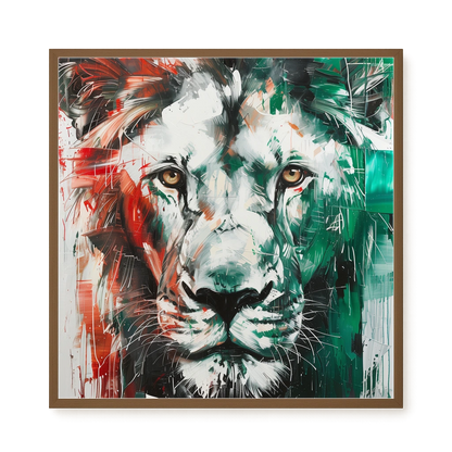 Power Face Canvas Wall Art