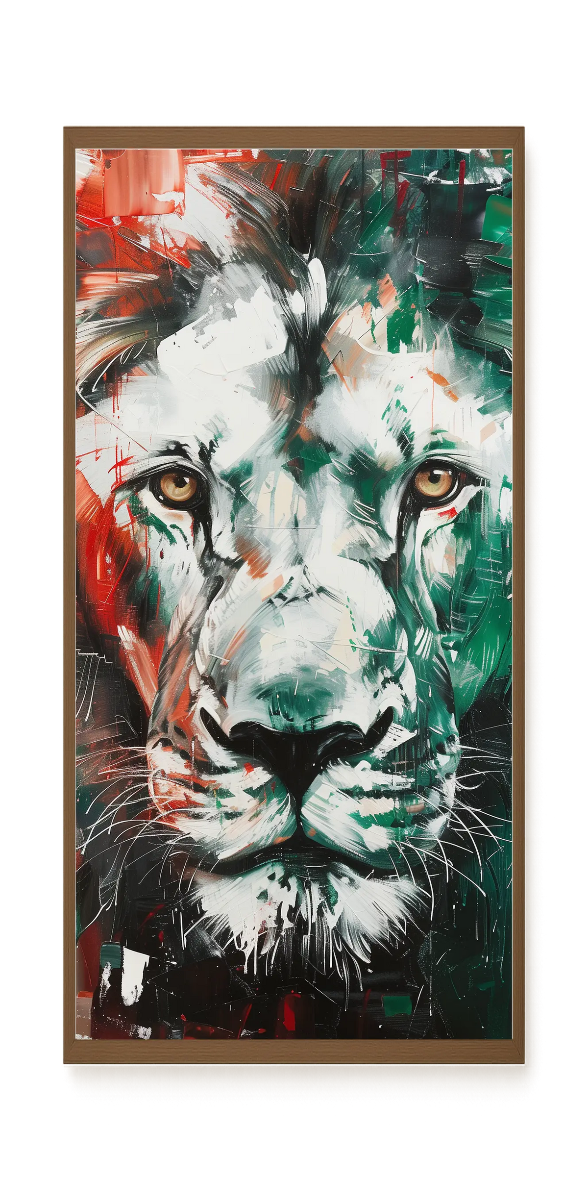 Power Face Canvas Wall Art