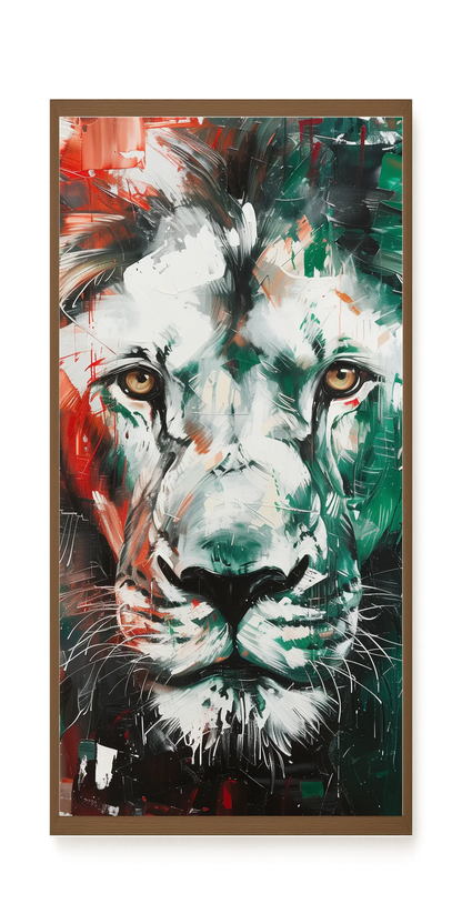Power Face Canvas Wall Art