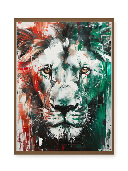 Power Face Canvas Wall Art