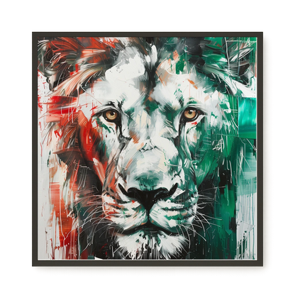 Power Face Canvas Wall Art