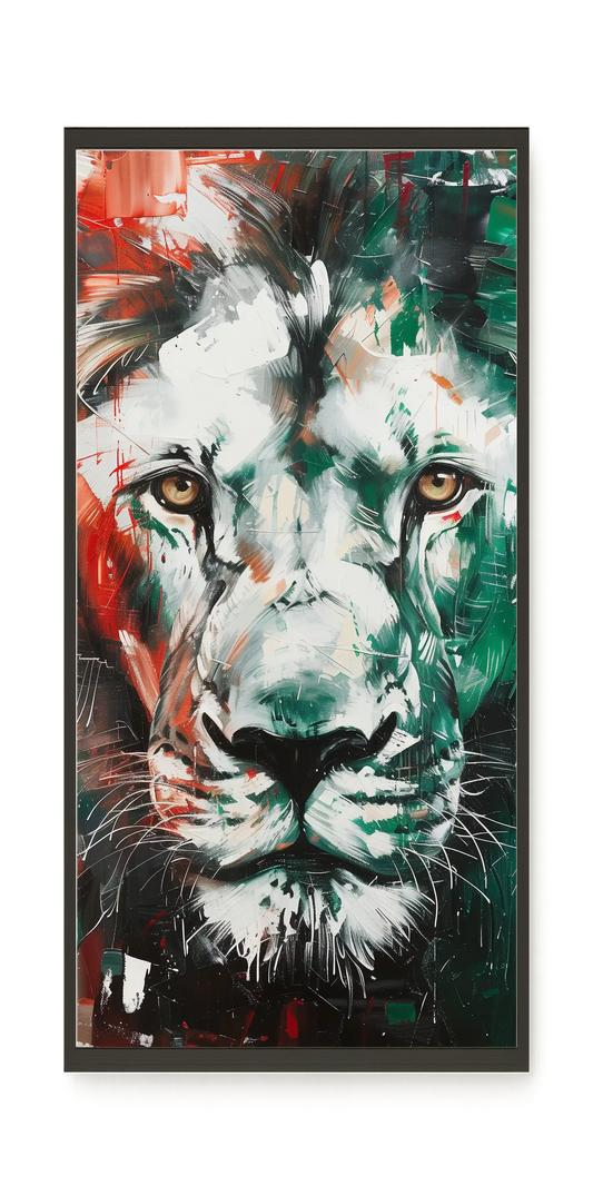 Power Face Canvas Wall Art