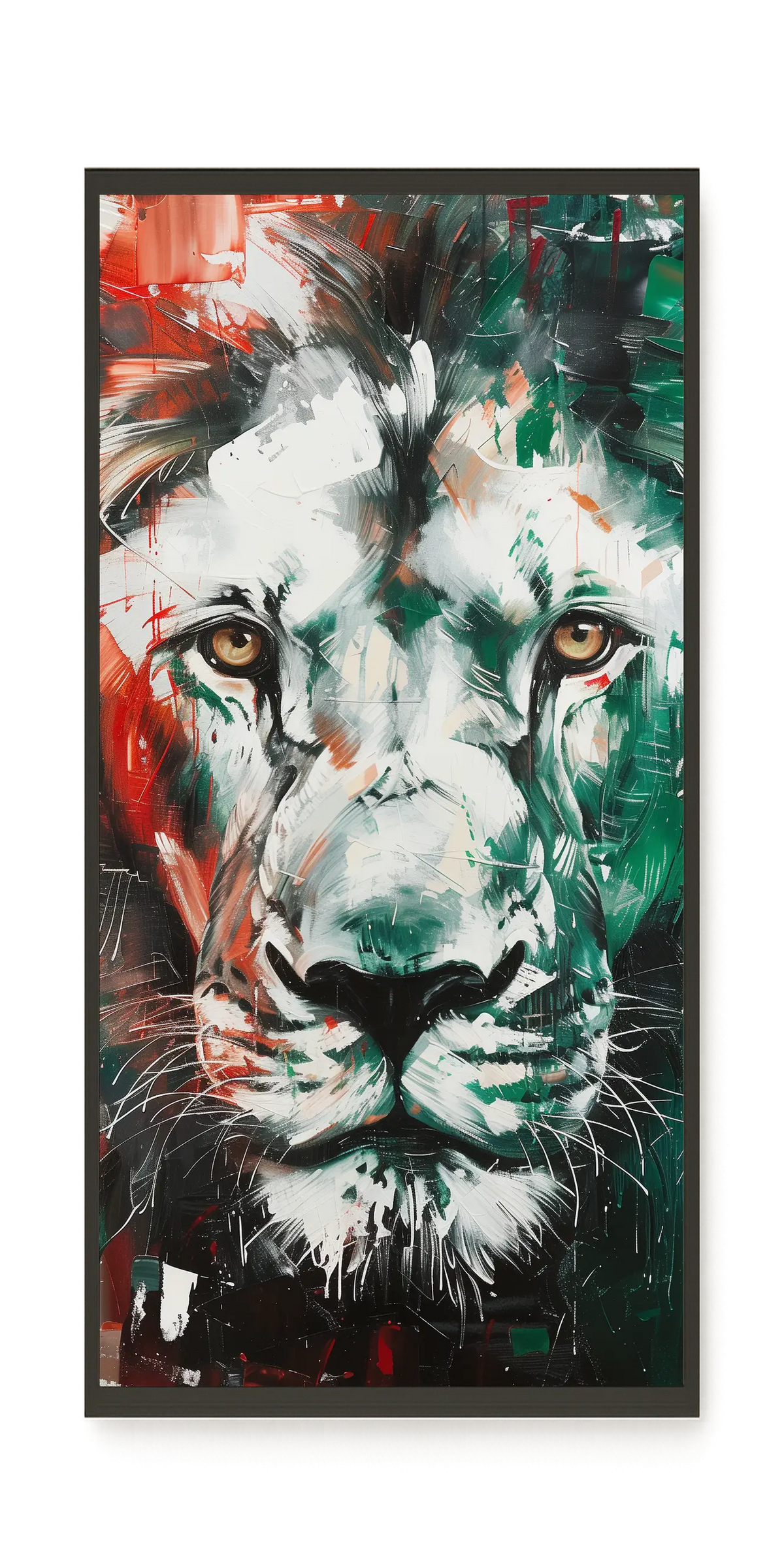 Power Face Canvas Wall Art