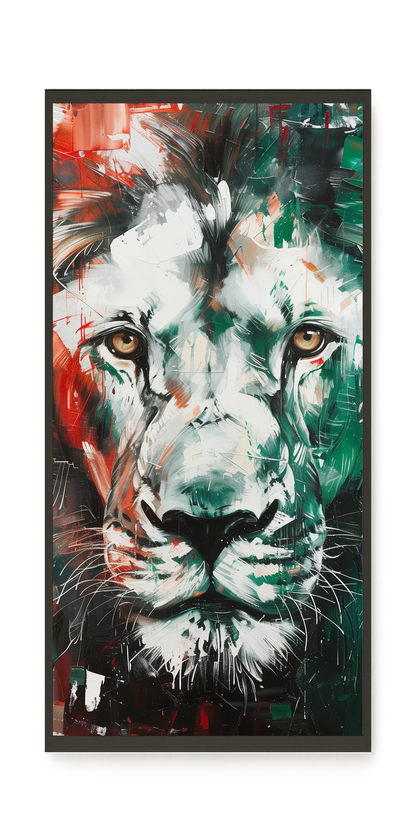 Power Face Canvas Wall Art