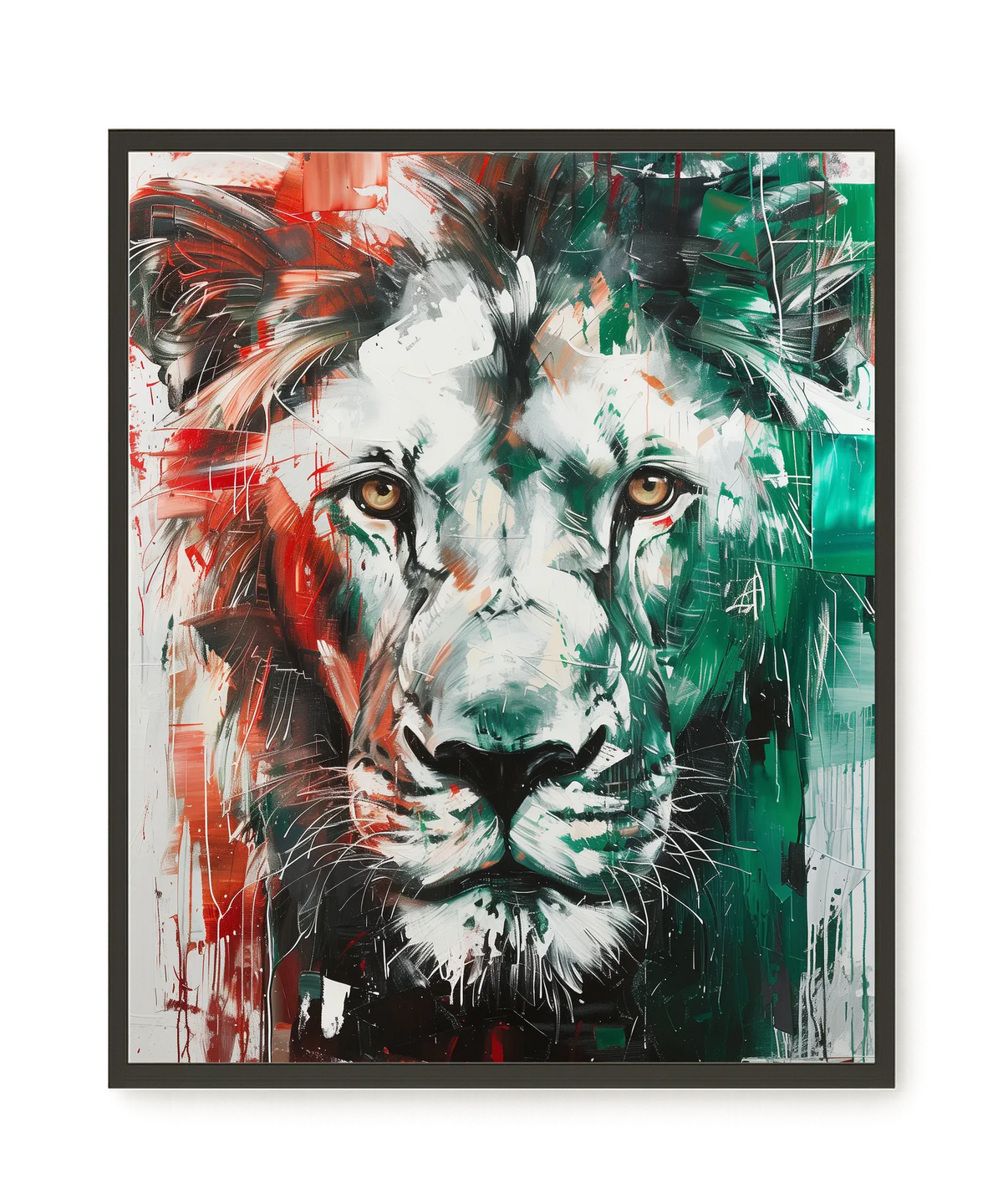 Power Face Canvas Wall Art