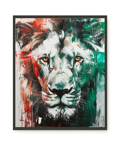 Power Face Canvas Wall Art