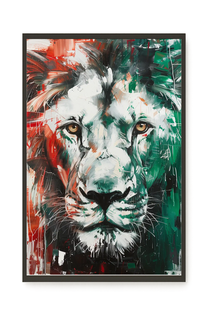 Power Face Canvas Wall Art