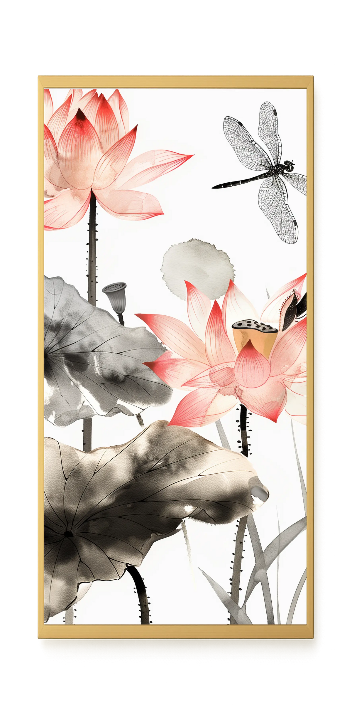 Quiet Lotus Canvas Print