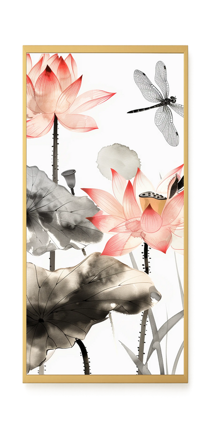 Quiet Lotus Canvas Print