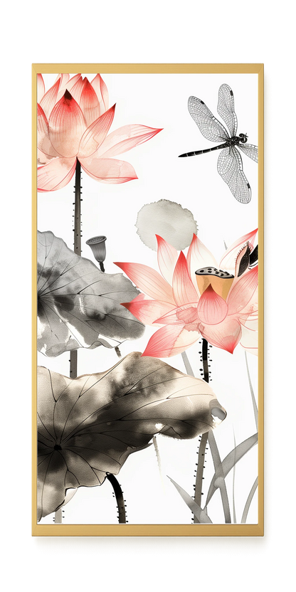 Quiet Lotus Canvas Print