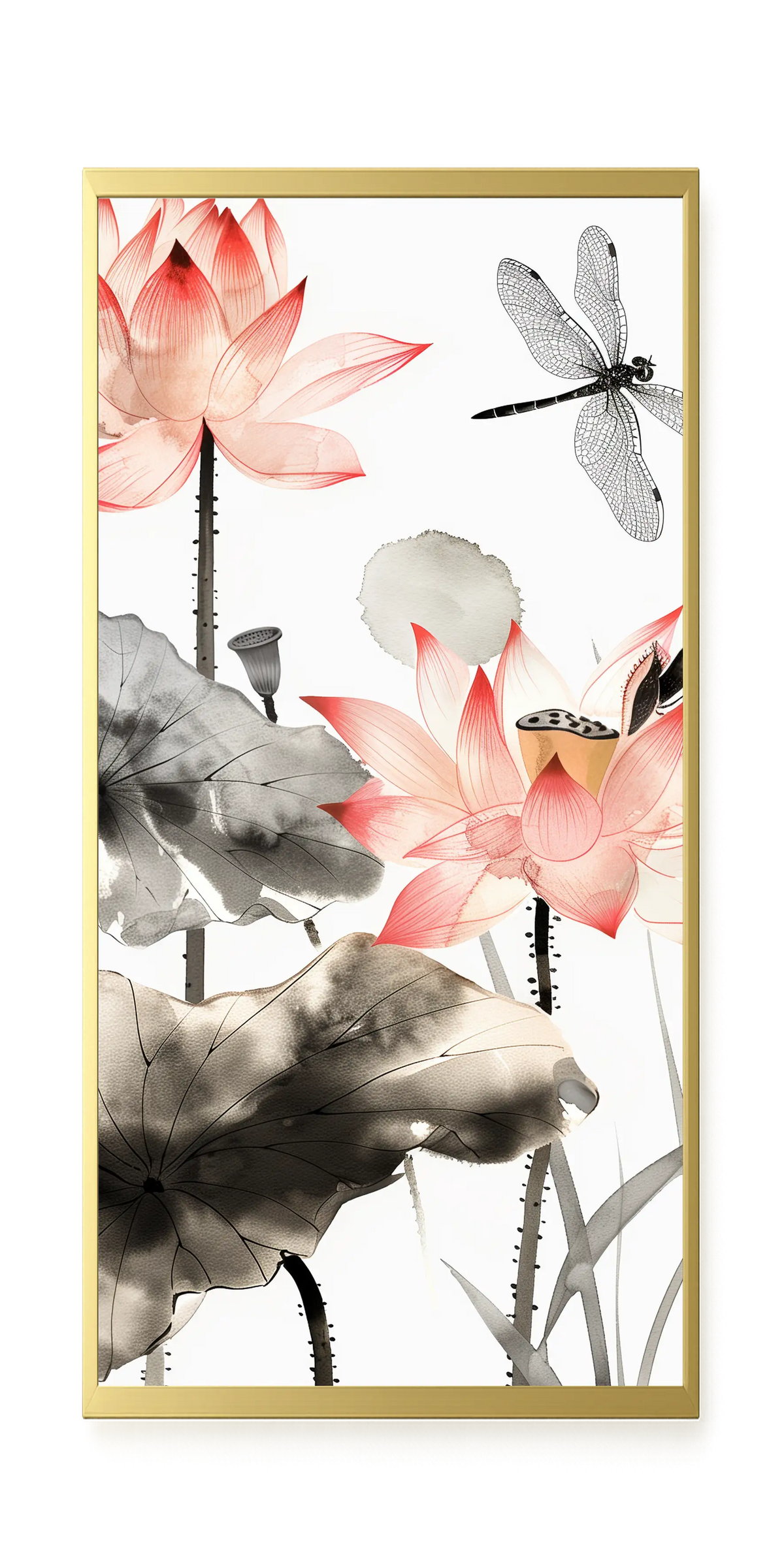 Quiet Lotus Canvas Print
