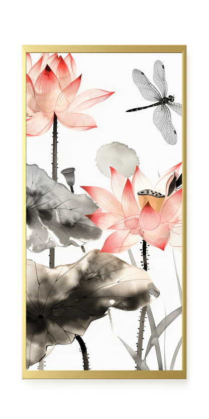 Quiet Lotus Canvas Print