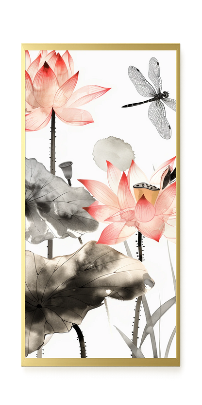 Quiet Lotus Canvas Print