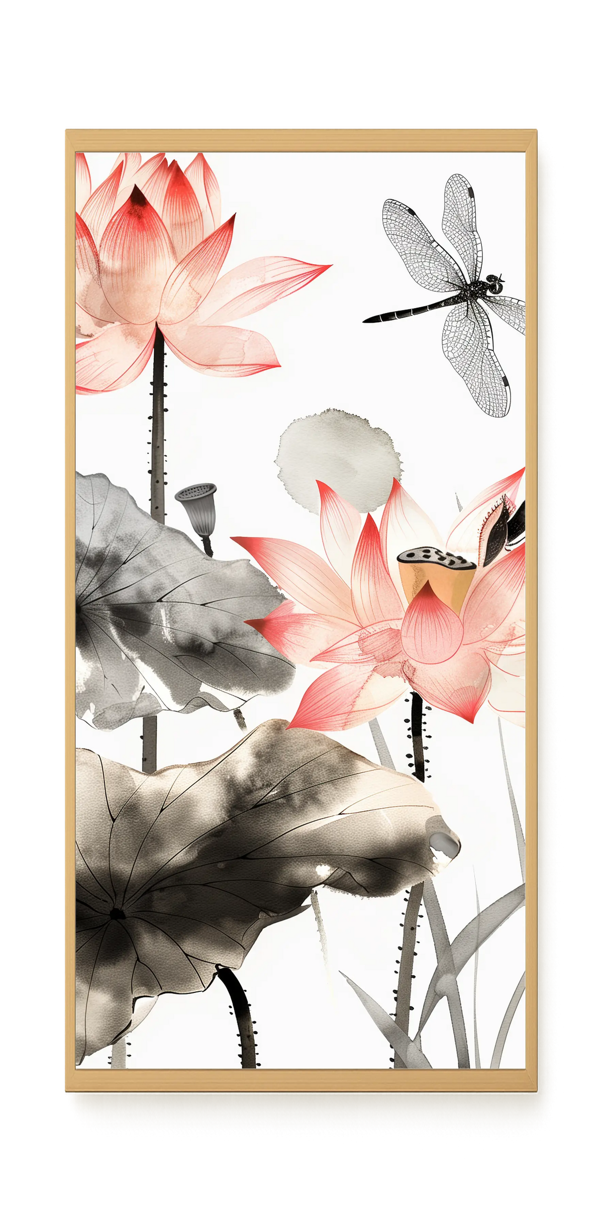 Quiet Lotus Canvas Print