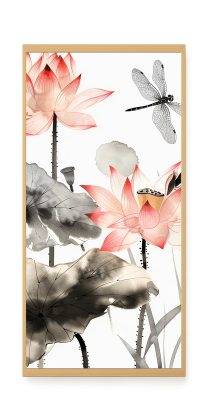 Quiet Lotus Canvas Print