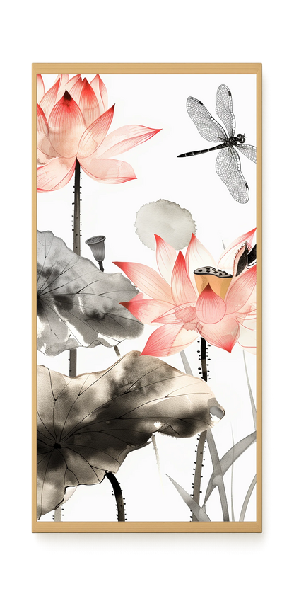 Quiet Lotus Canvas Print