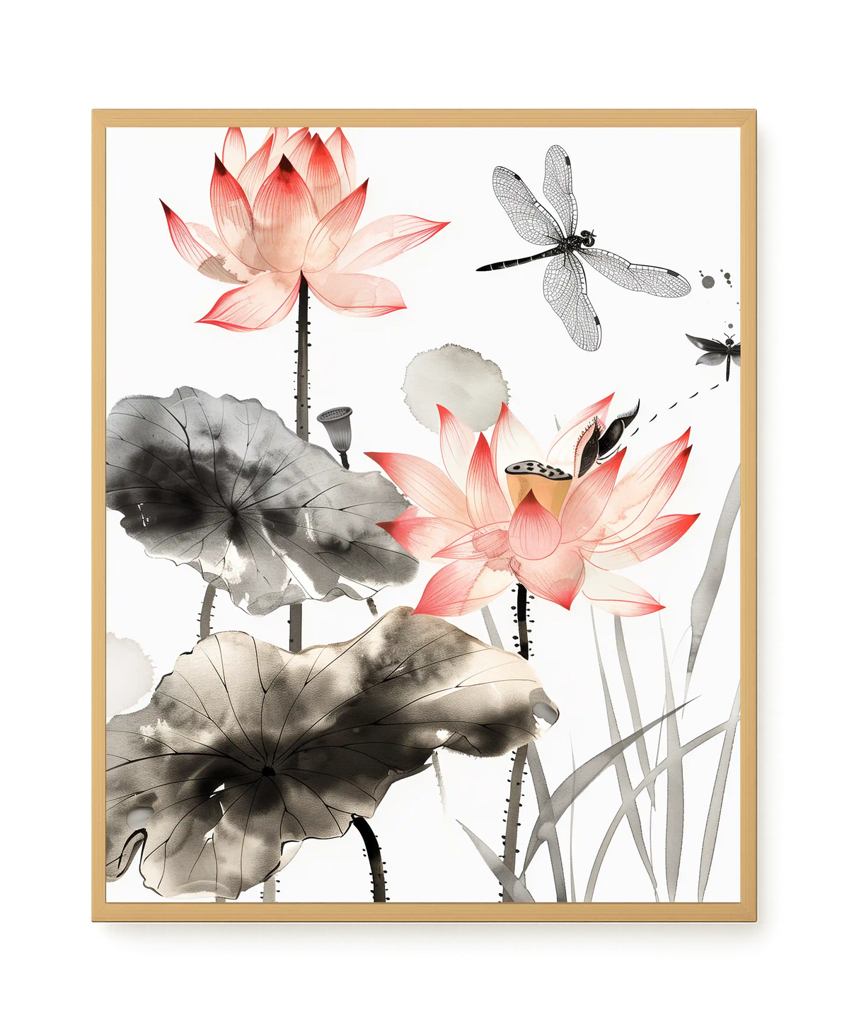 Quiet Lotus Canvas Print