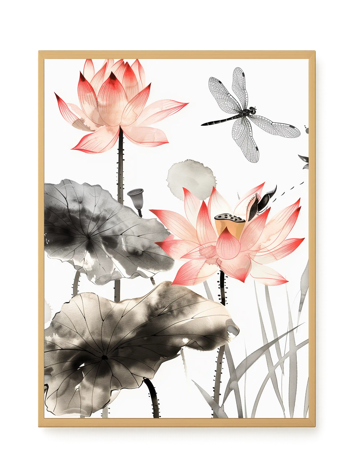 Quiet Lotus Canvas Print