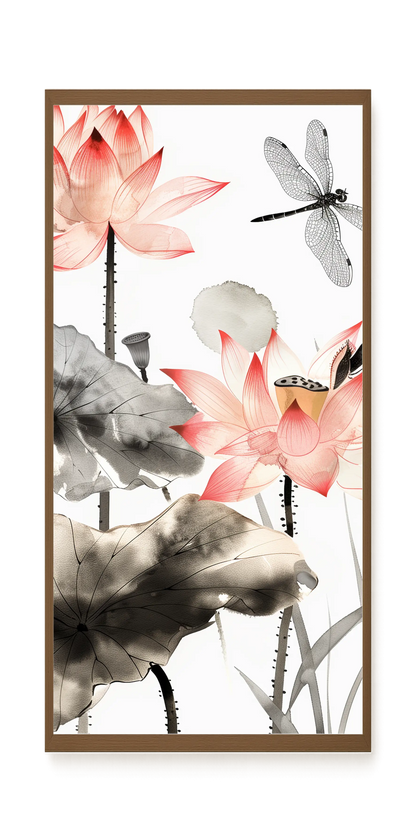 Quiet Lotus Canvas Print