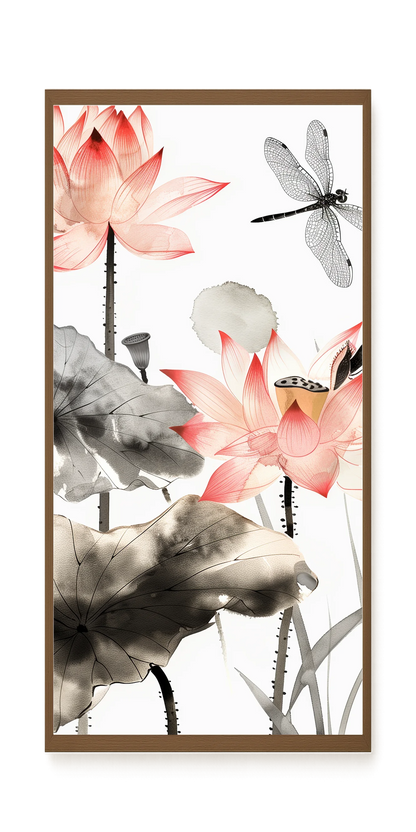 Quiet Lotus Canvas Print
