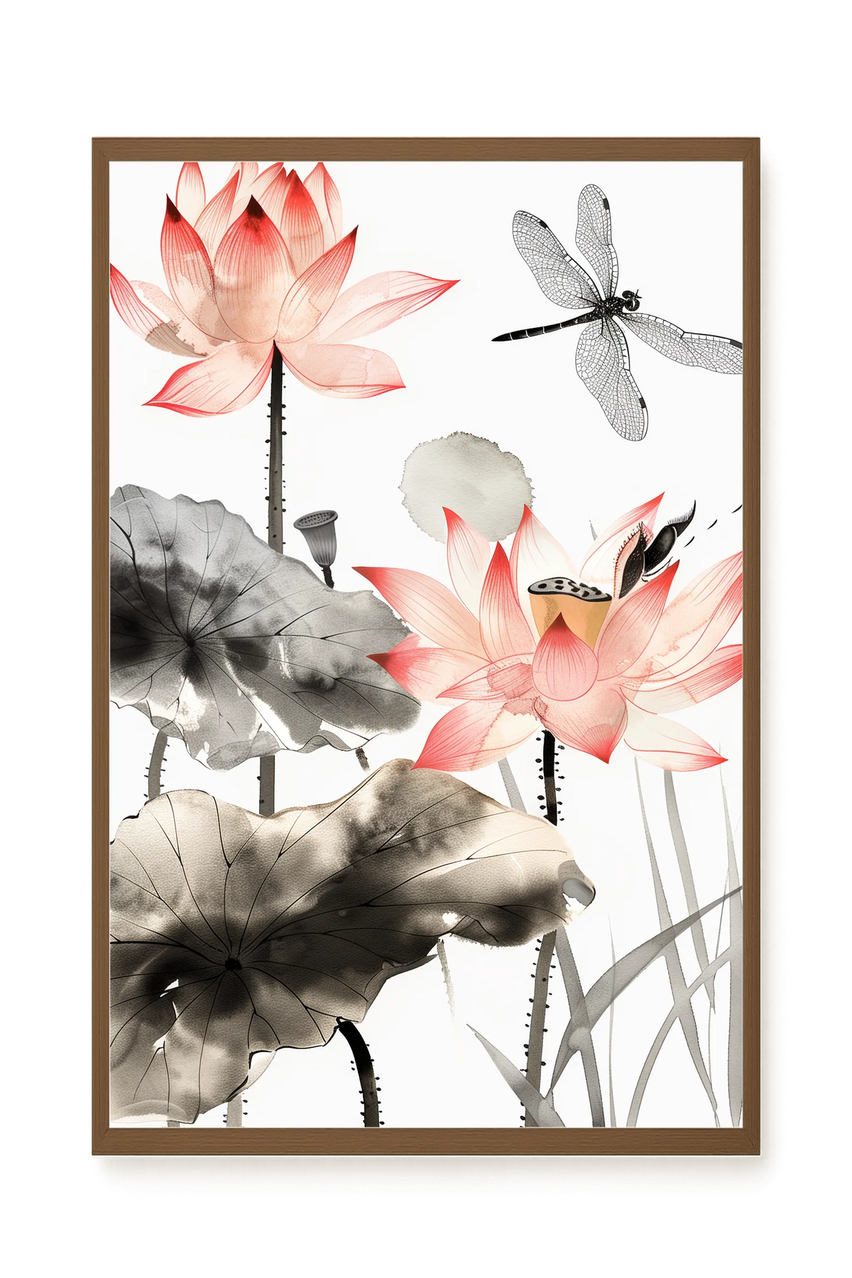 Quiet Lotus Canvas Print