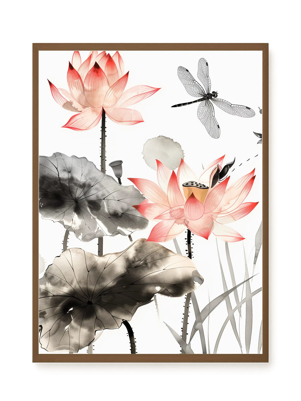 Quiet Lotus Canvas Print