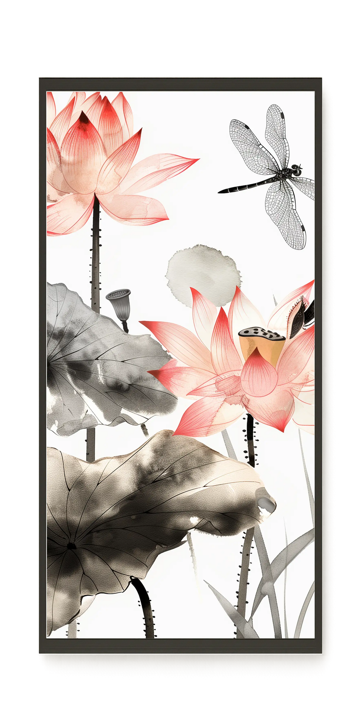 Quiet Lotus Canvas Print