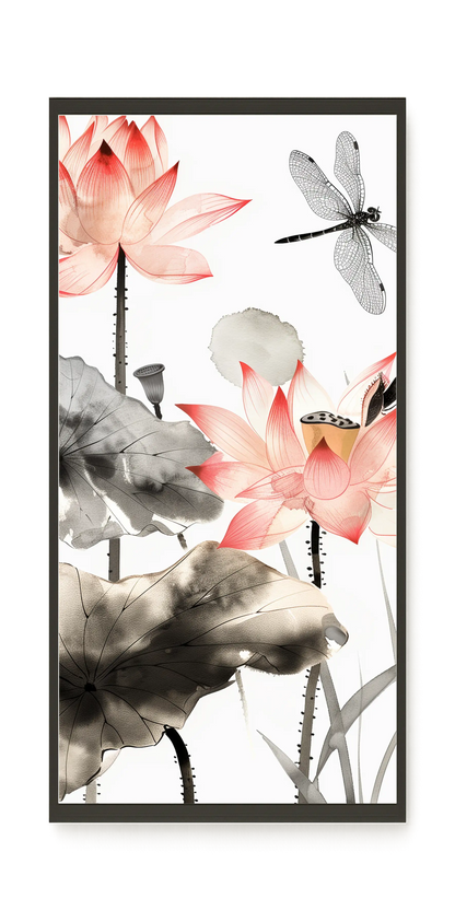 Quiet Lotus Canvas Print