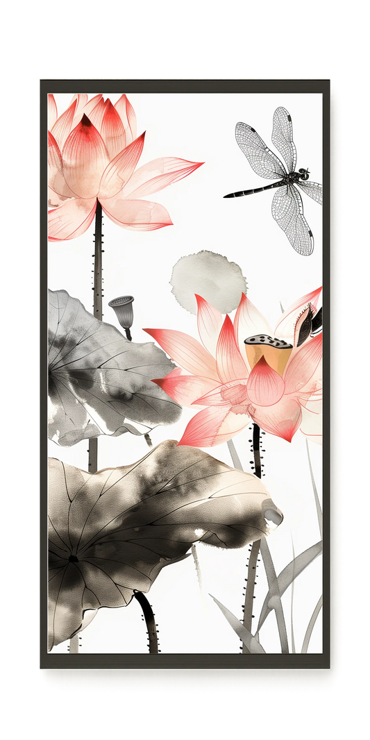 Quiet Lotus Canvas Print