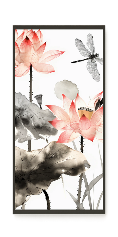Quiet Lotus Canvas Print