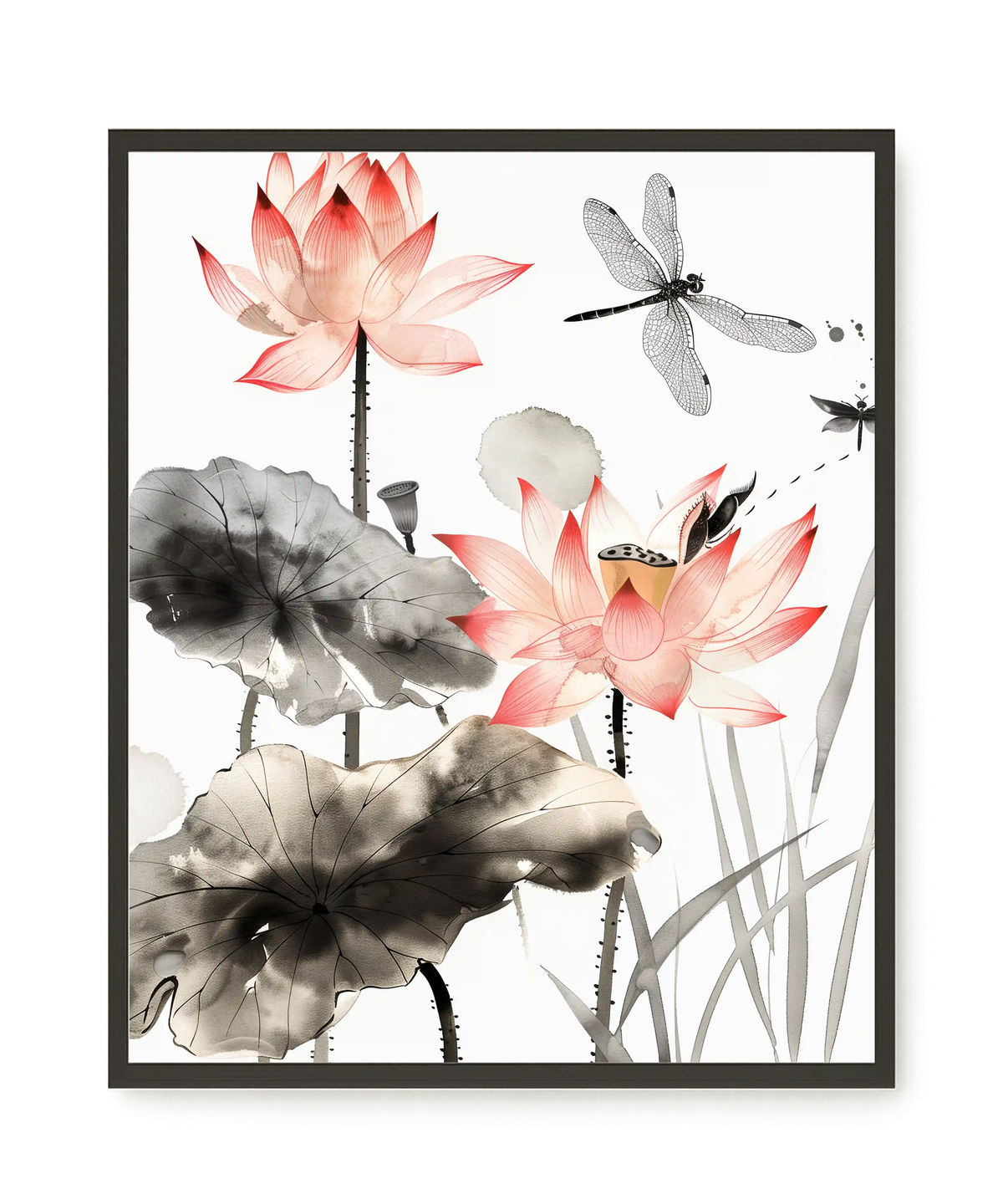 Quiet Lotus Canvas Print