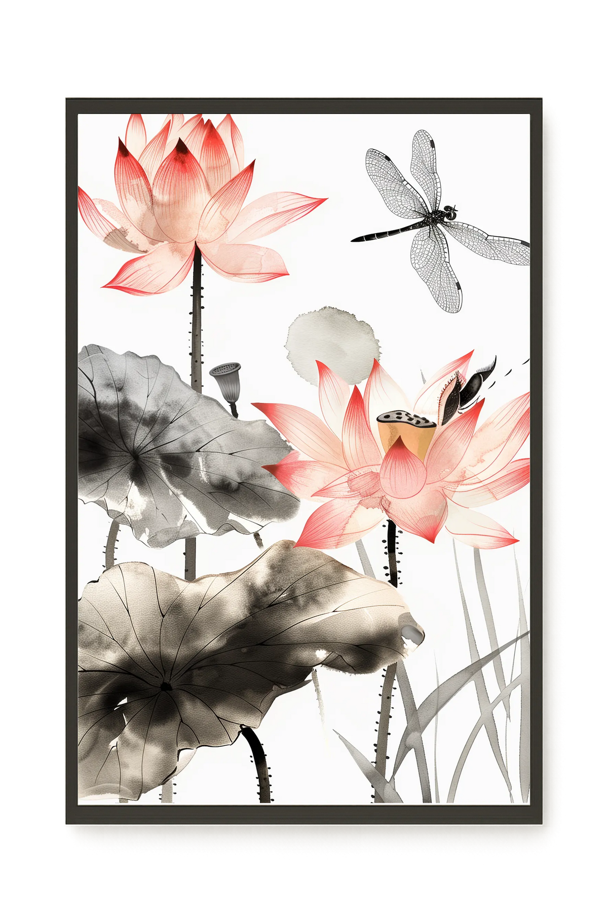 Quiet Lotus Canvas Print